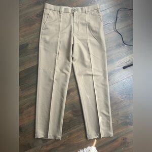 Greg Norman Collection Men's Khaki Chinos